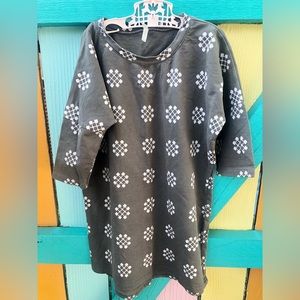 Rylee & Cru Snowflake Sweatshirt Dress